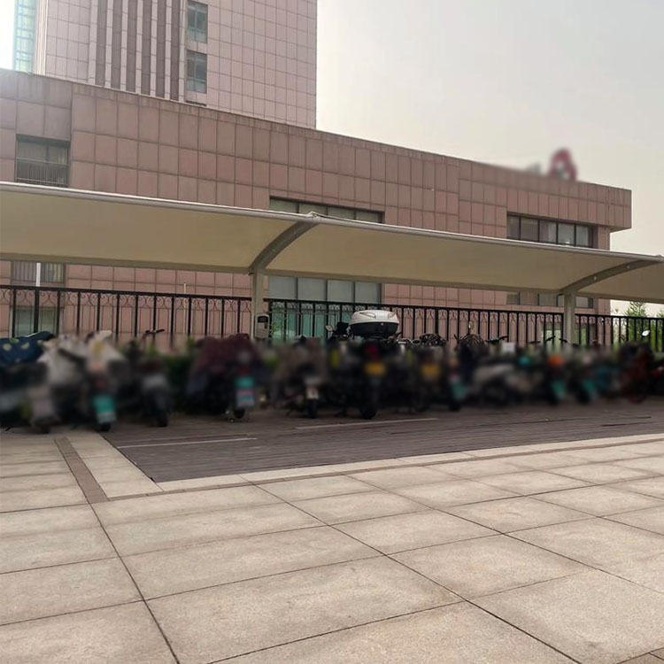 桦甸市膜结构电动车棚