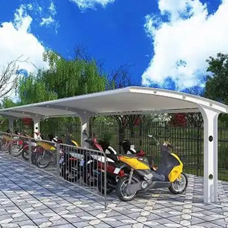 桦甸市膜结构电动车棚